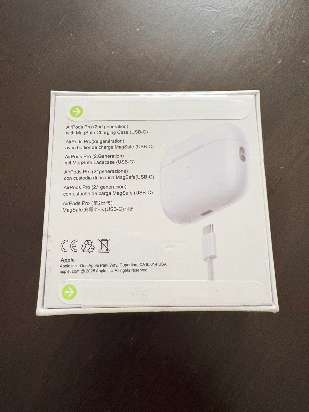 Apple AirPods Pro (2nd generation) with MagSafe Charging Case - photo 2