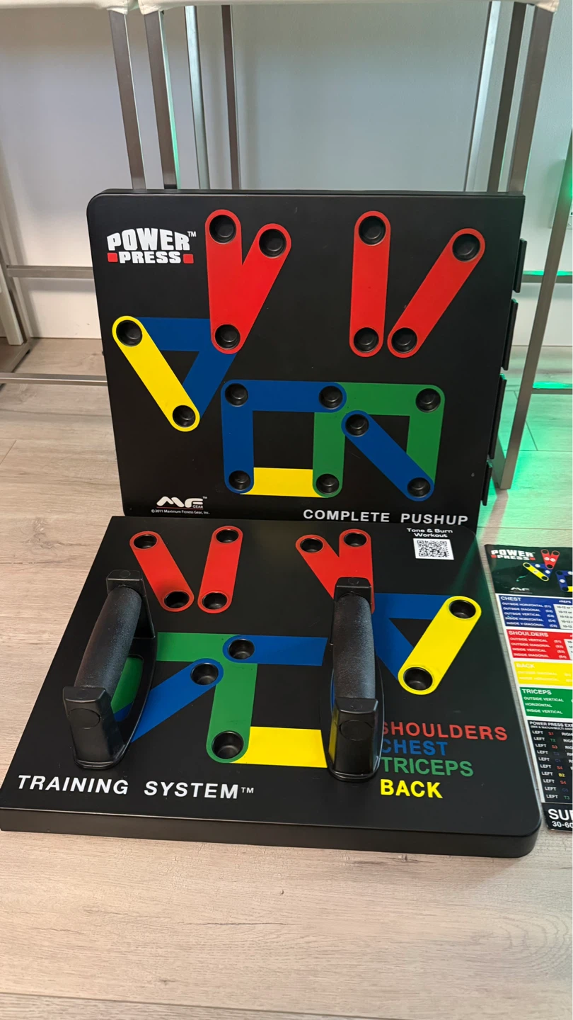 Power Press Complete Pushup Training System - photo 2