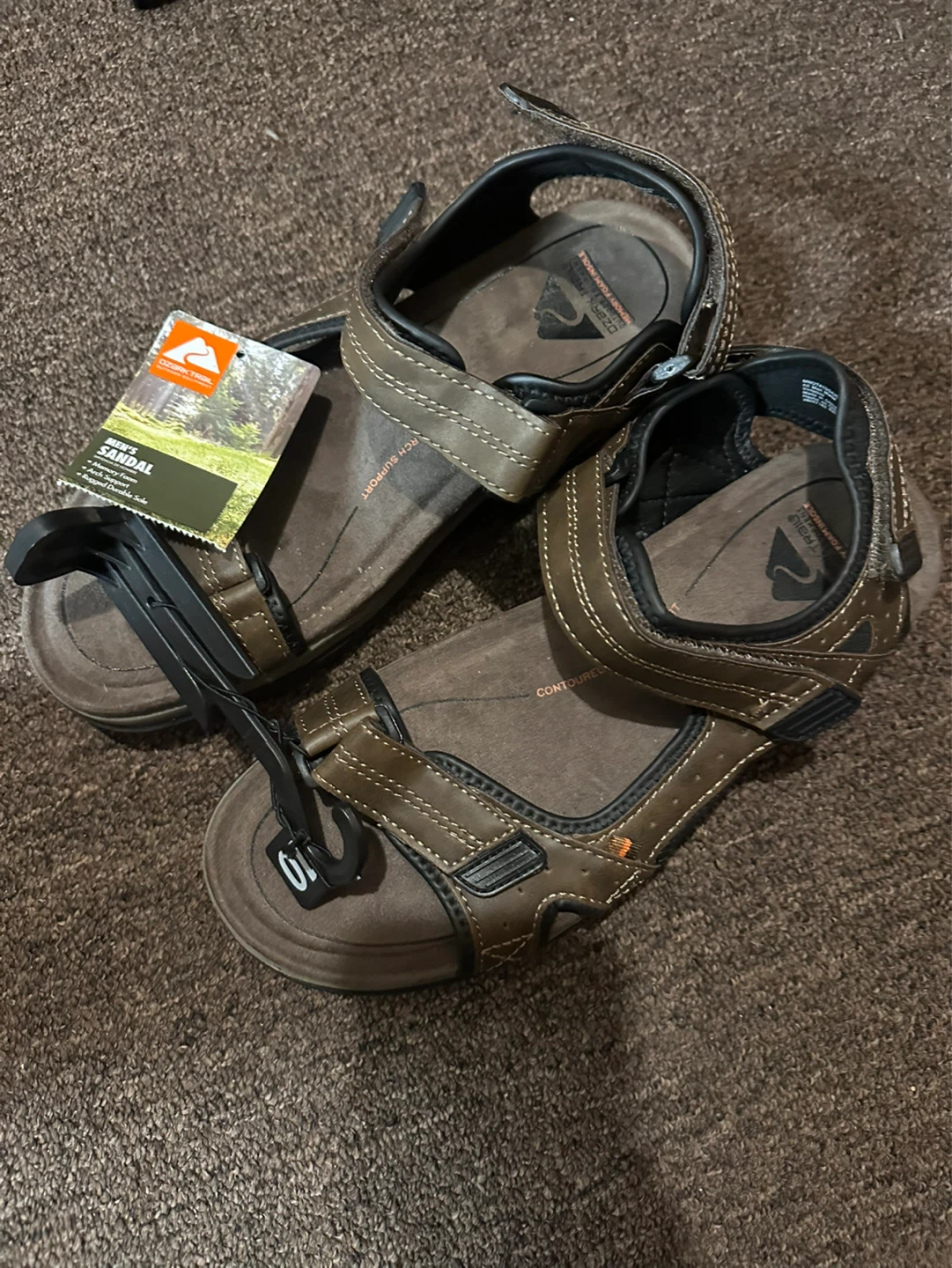 Ozark Trail Men's Brown Sandals Size 10 - photo 4