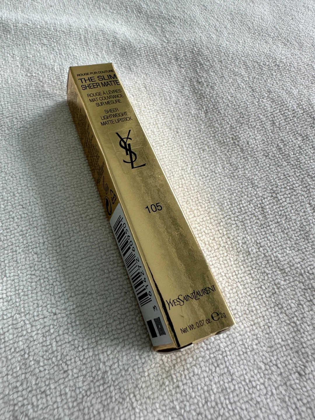 YSL The Slim Sheer Matte Lipstick 105