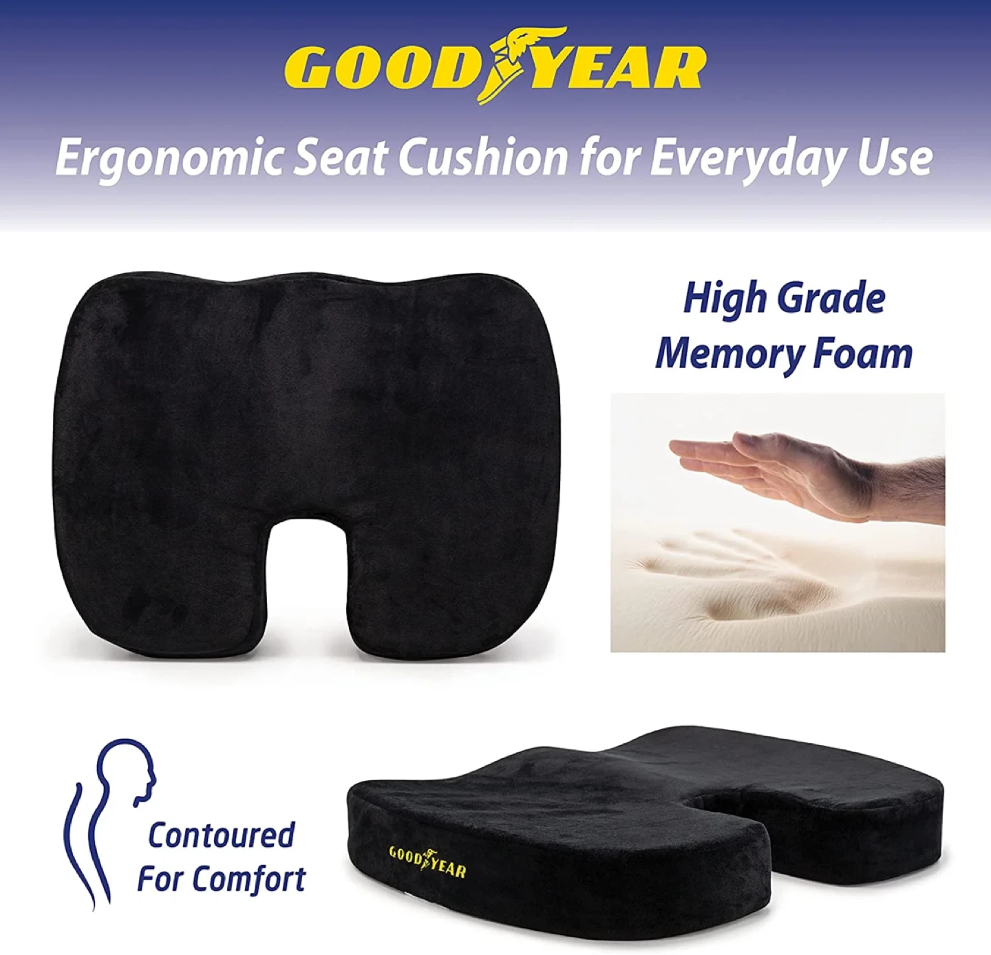 Goodyear Ergonomic Seat Cushion - photo 2
