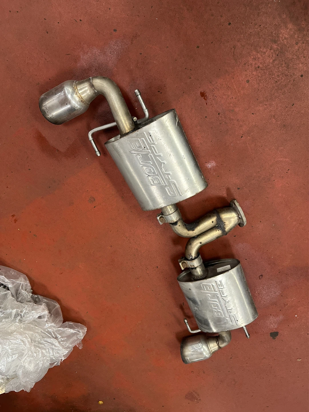 Borla Axleback Exhaust S-Type for 2014-2018 Mazda 3 Hatch