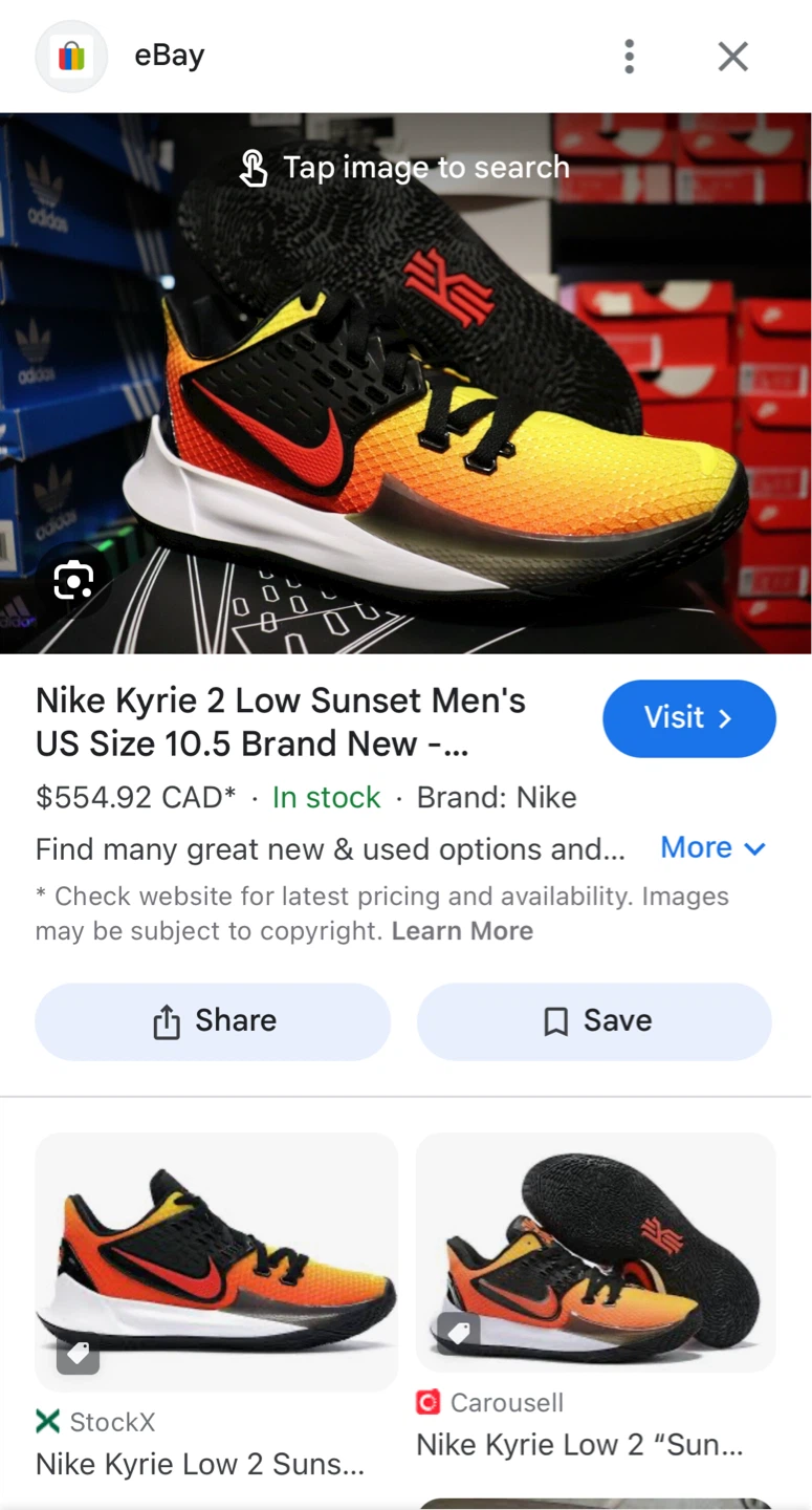 Nike Kyrie Low 2 "Sunset" Men's Basketball Shoes - photo 3