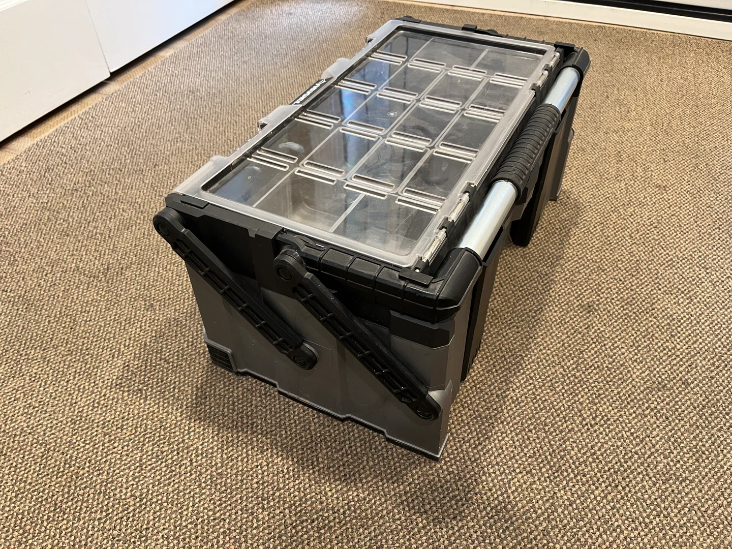 Husky 20-Compartment Small Parts Organizer Tool Box - photo 5