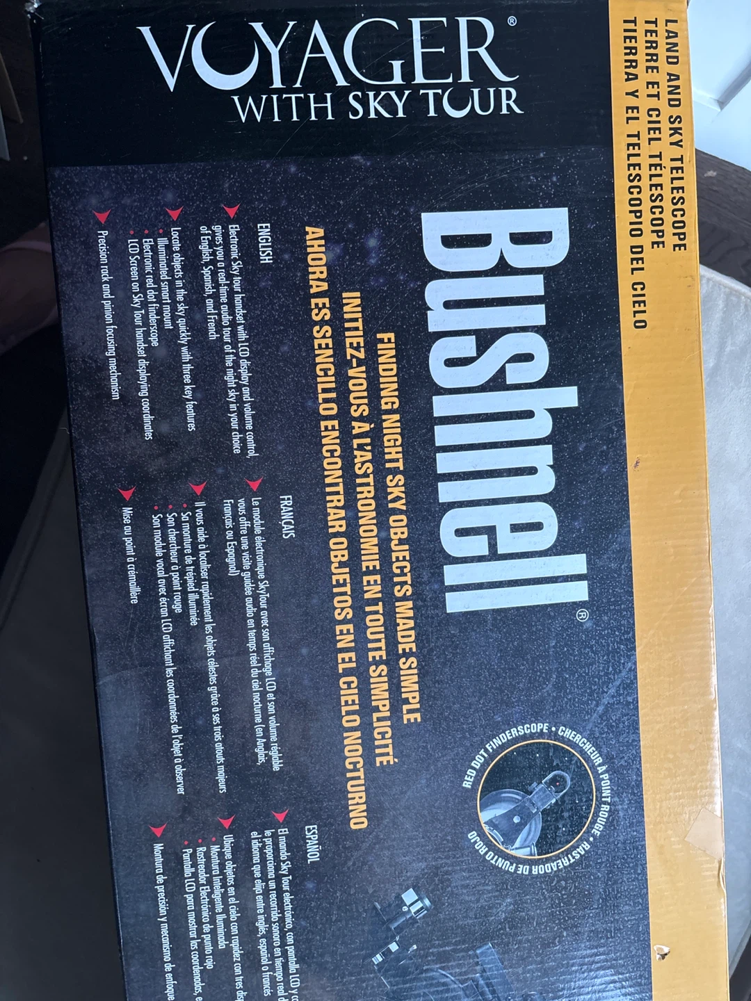 Bushnell Voyager with Sky Tour Reflector Telescope