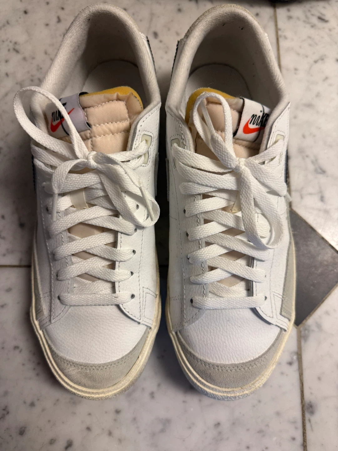 Nike Blazer Low '77 White Black Sneakers - photo 2