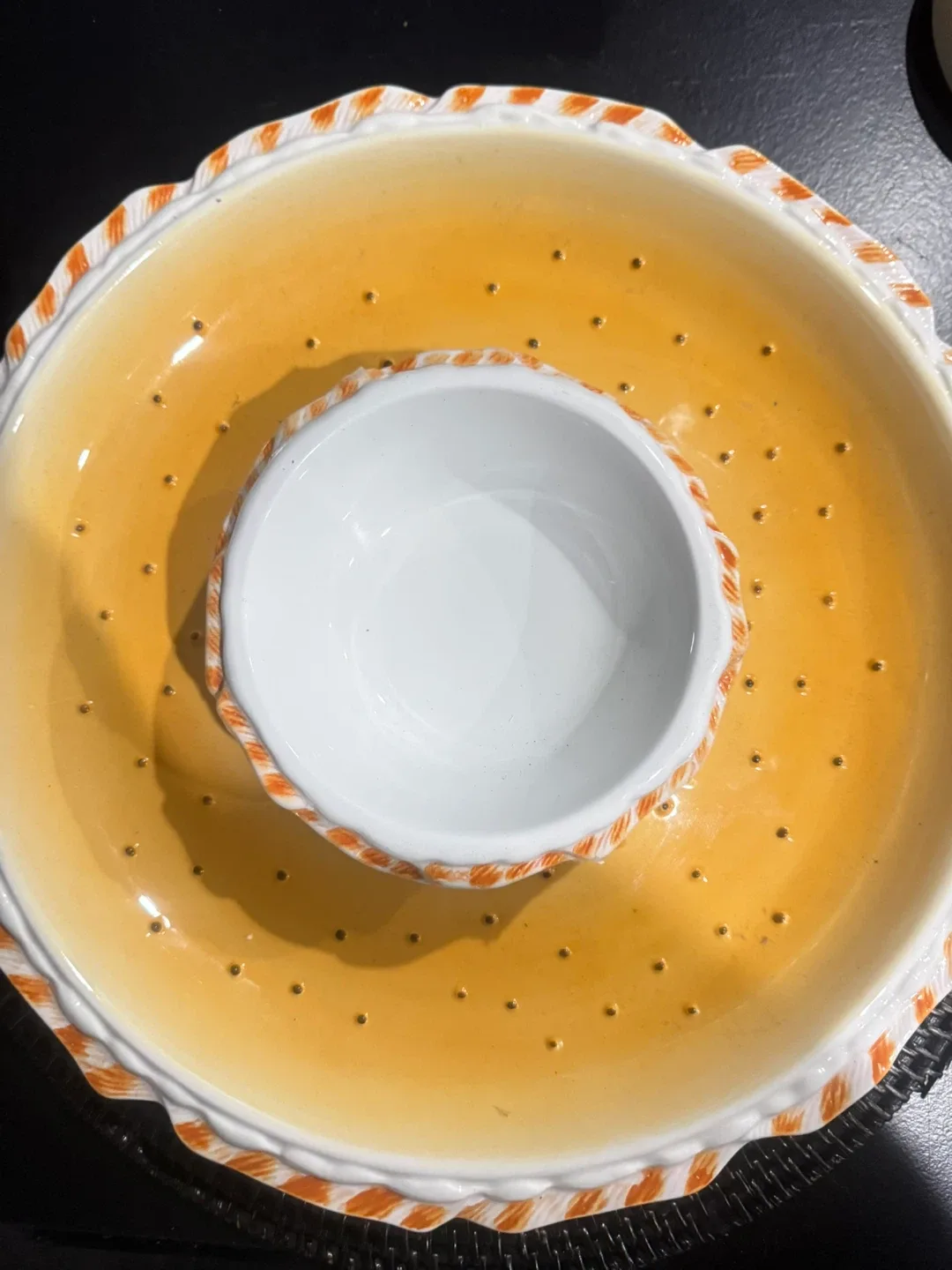 World Bazaar Ceramic Serving Platter - photo 2