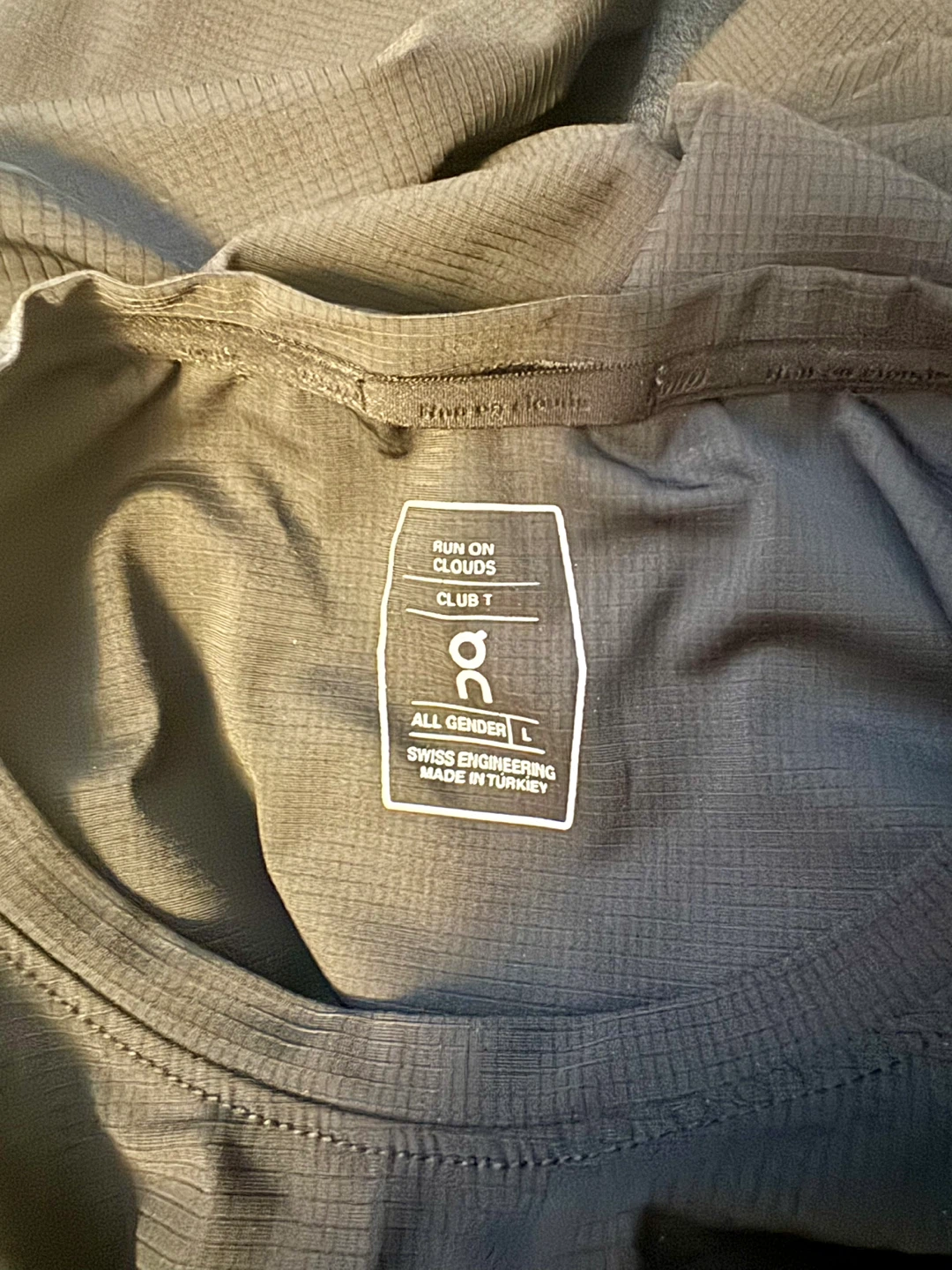 ON Running Long Sleeve - Black - Size L - photo 3