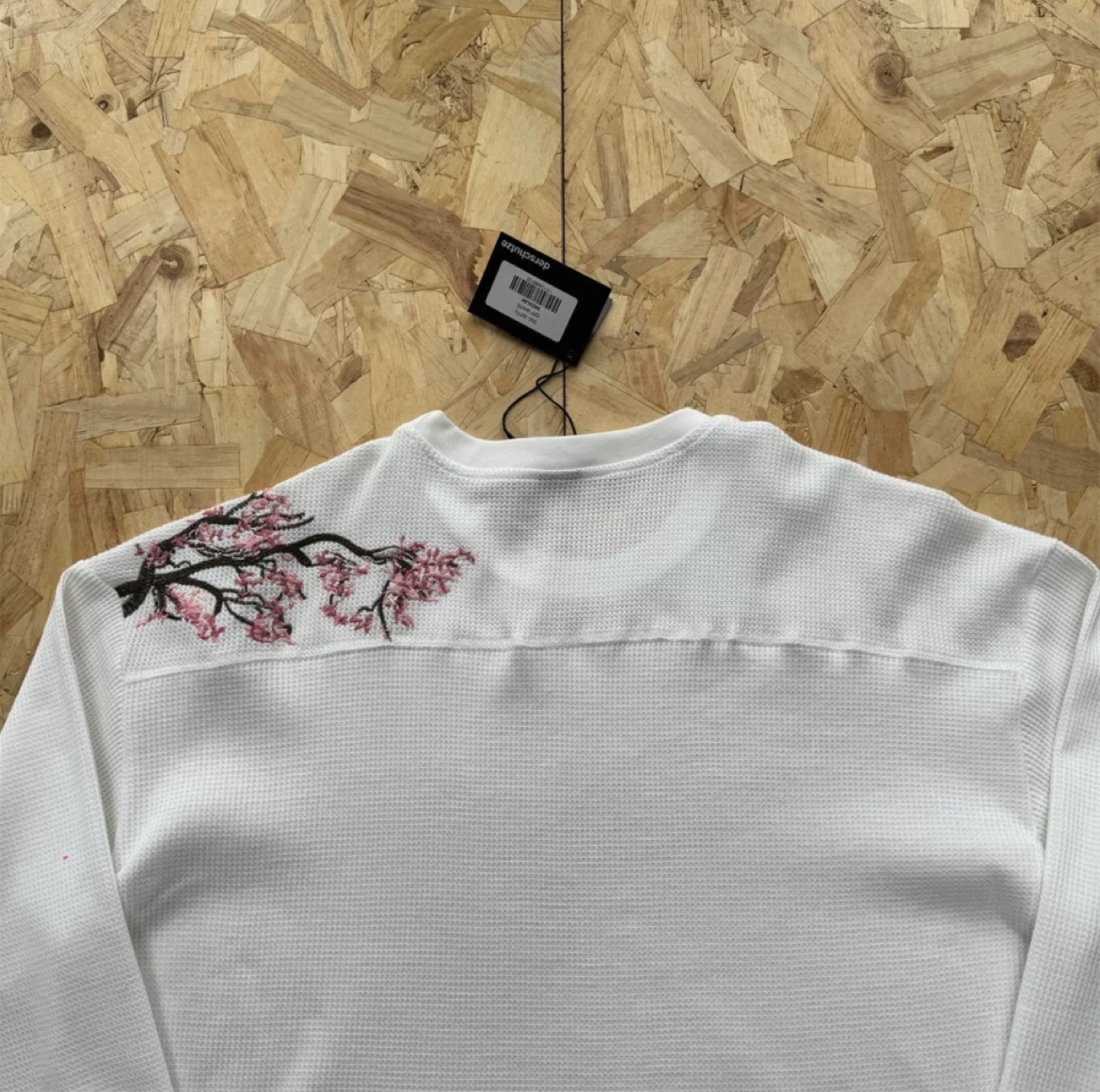 Derschutze White Cherry Blossom Long Sleeve Shiry - photo 4
