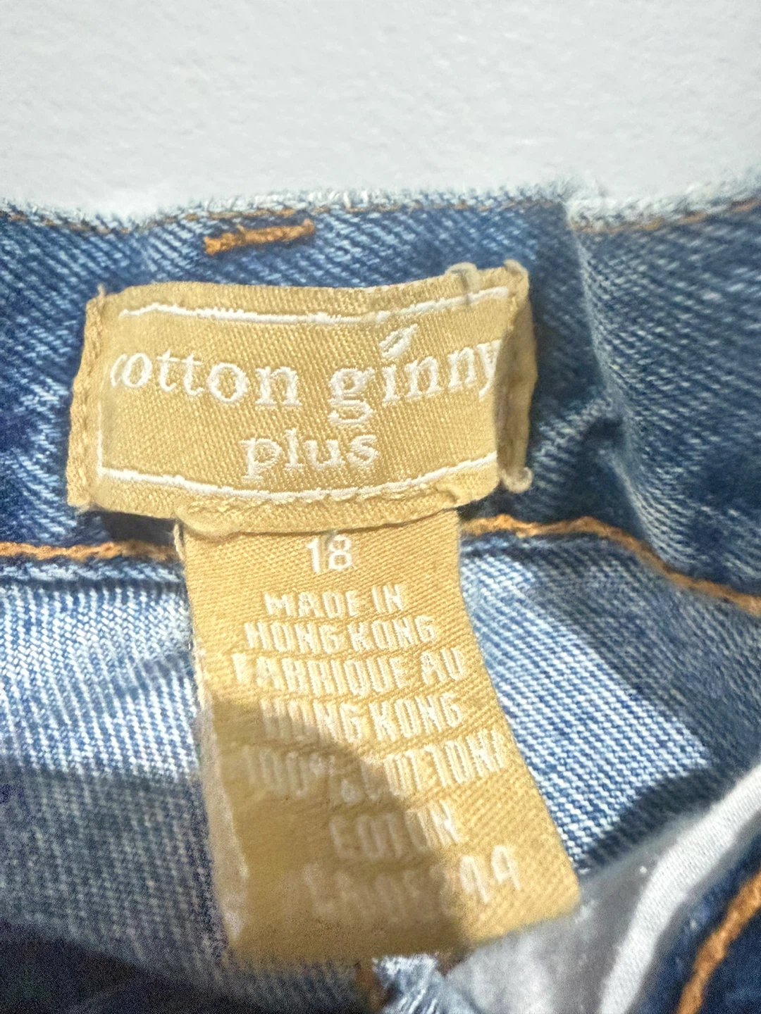 Cotton Ginny Plus Women's Jeans Size 18 - photo 3