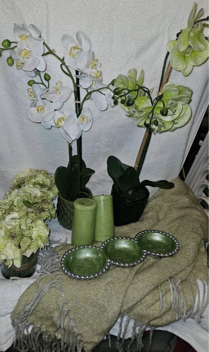 Green Home Décor 9 Items Bundle Set - photo 4