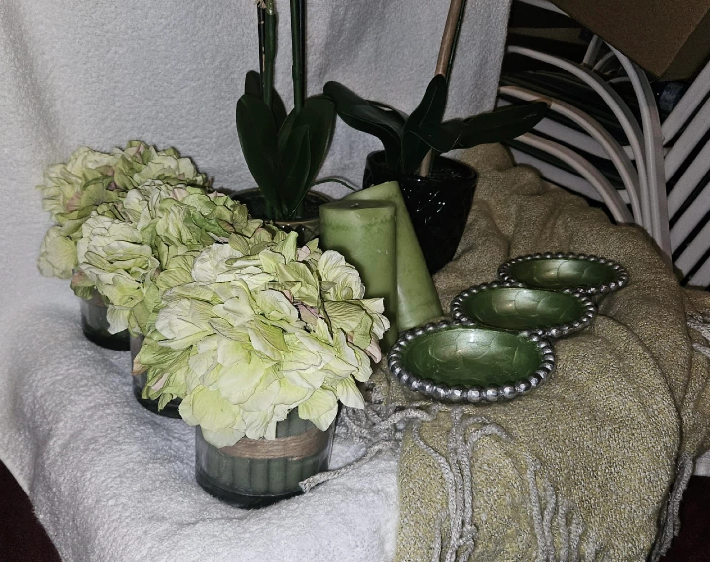 Green Home Décor 9 Items Bundle Set - photo 3