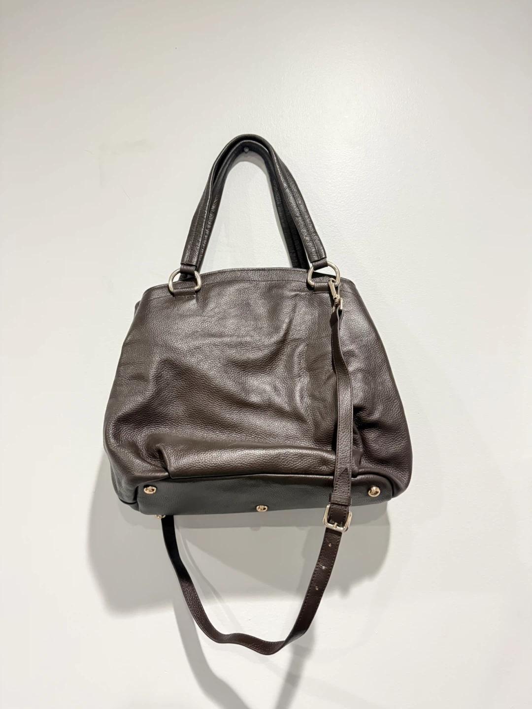 Danier Brown Leather Shoulder Bag - photo 2