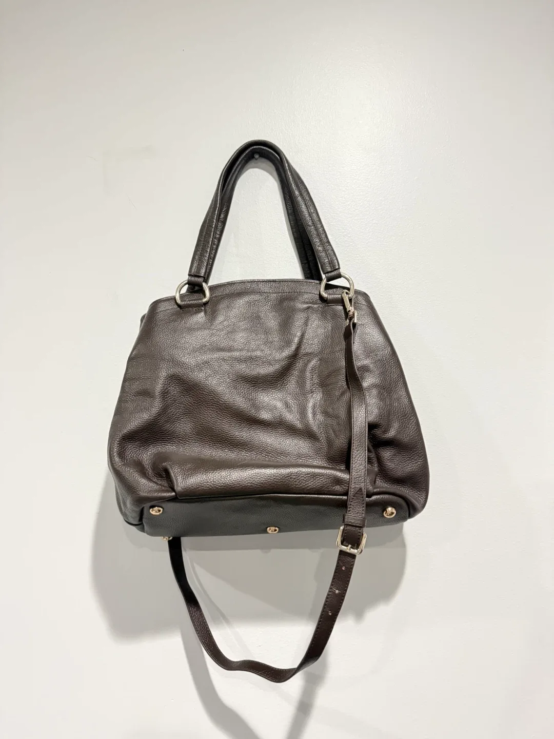 Danier Brown Leather Shoulder Bag - photo 2