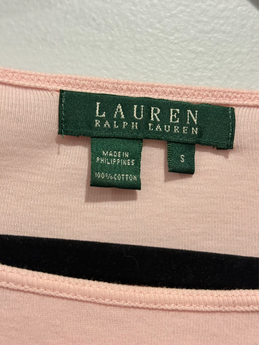 Lauren Ralph Lauren Pink 100% Cotton Long Sleeve Top Size S - photo 5