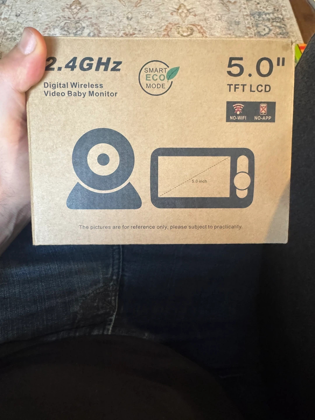5.0" Digital Wireless Video Baby Monitor - photo 2