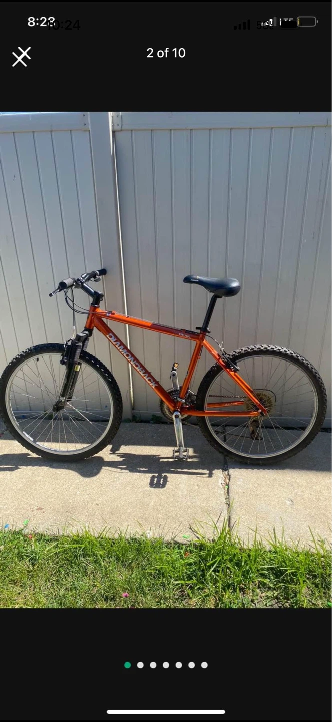 Diamondback Peak Mountain Bike - Orange