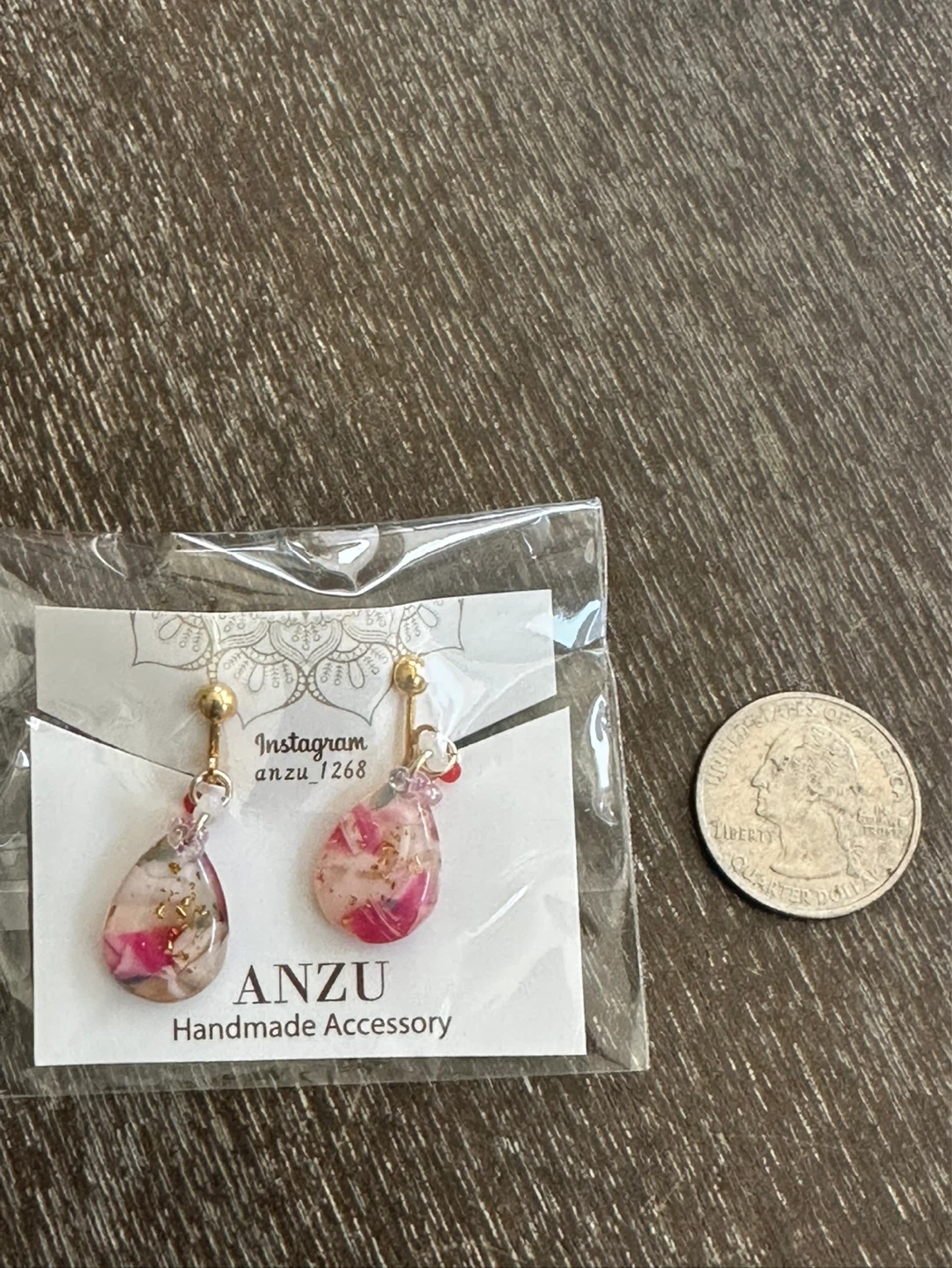 Handmade Dangle Earrings - photo 2
