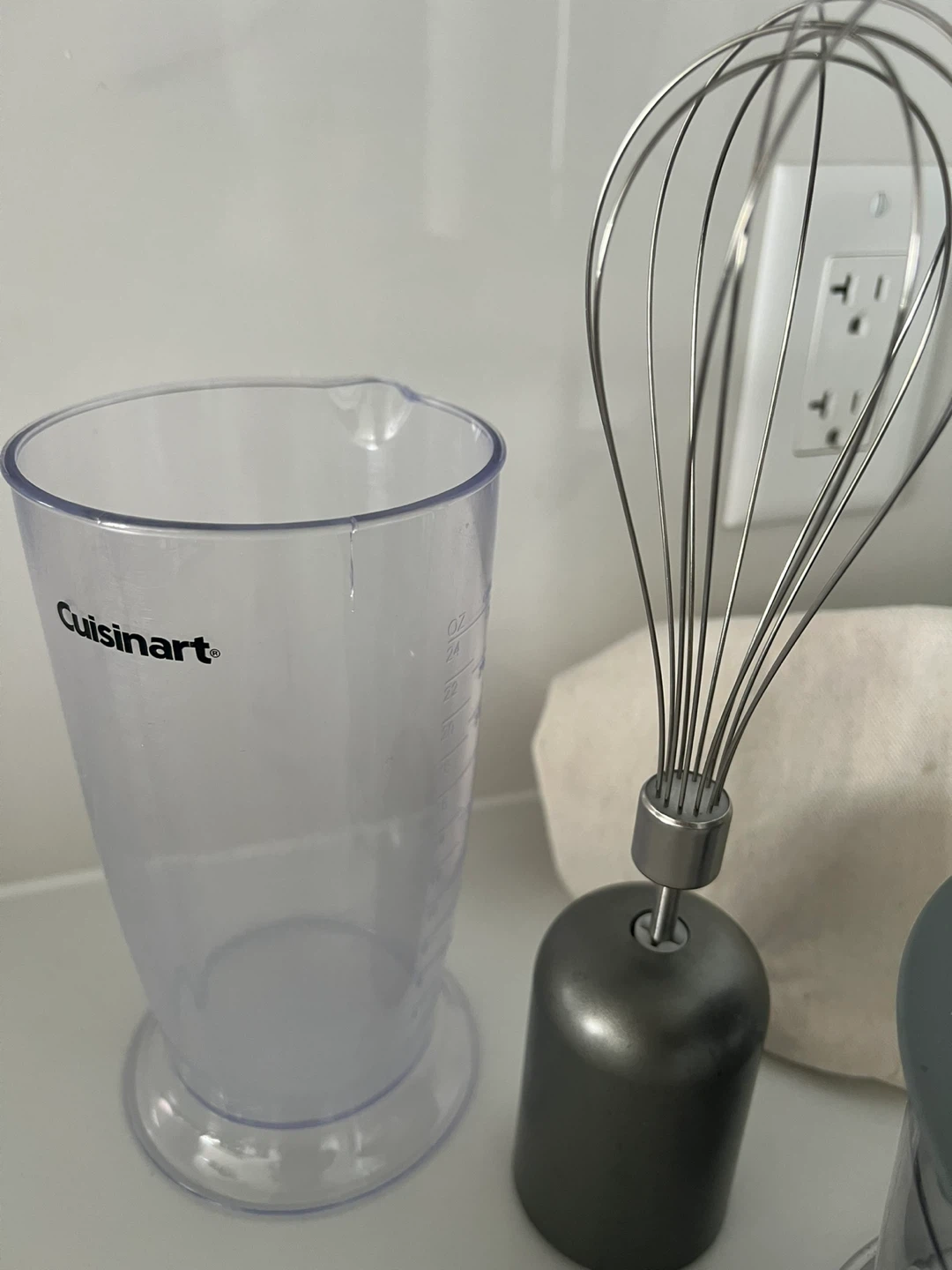Variable Speed Hand Blender CSB-87C — with Whisk, Chopper & Cup - photo 3