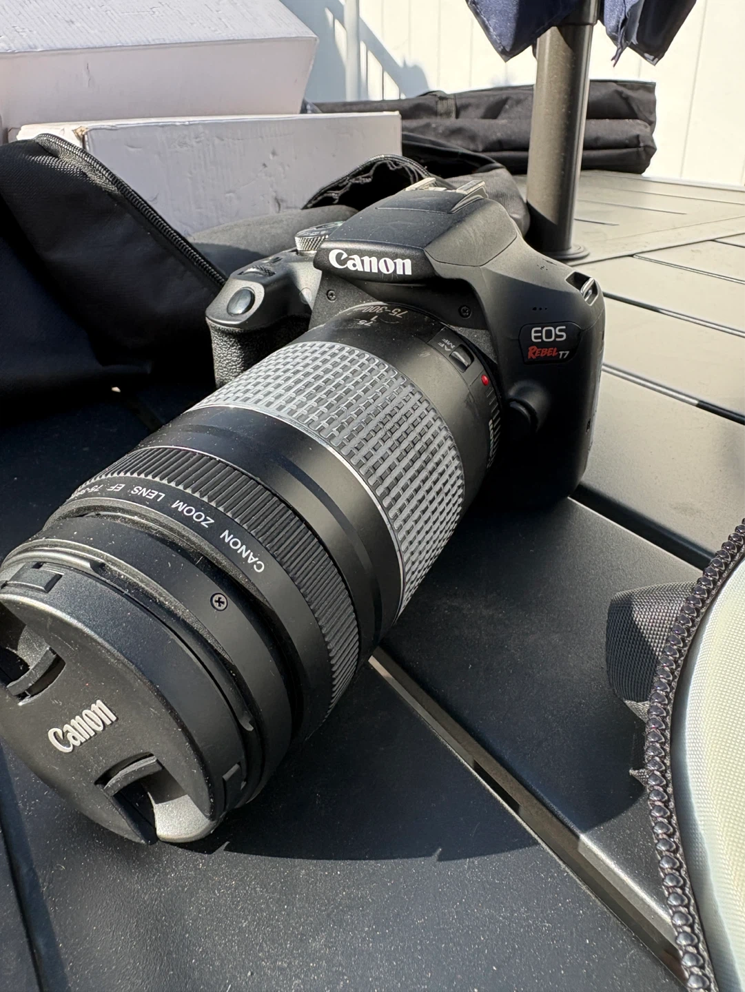 Canon EOS Rebel T7 DSLR + Camera & Lighting Equipment Bundle - photo 2