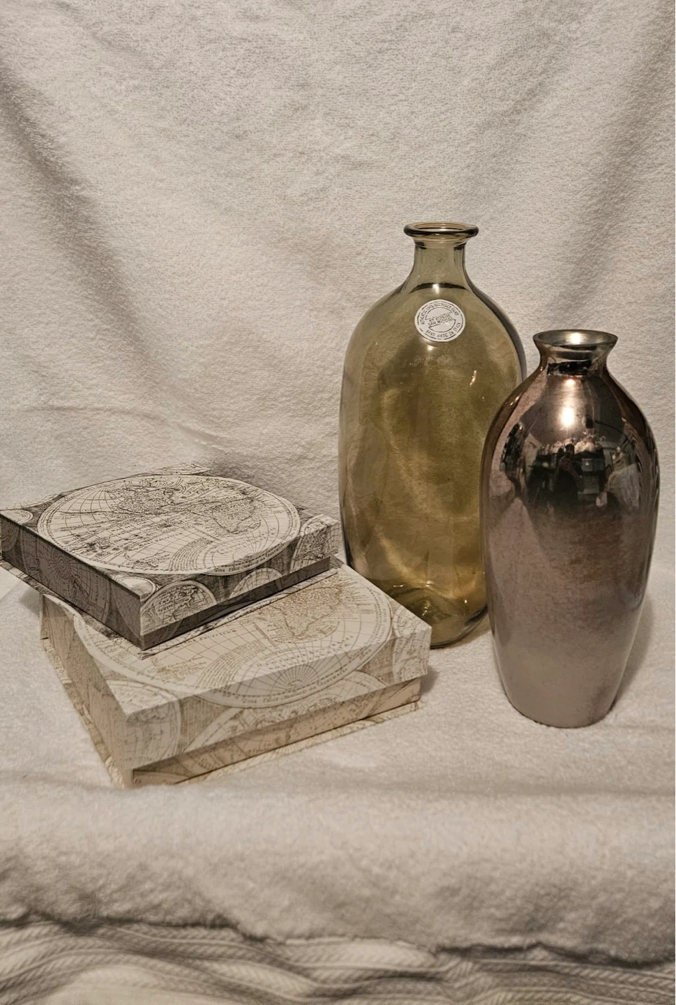 Decorative Home Decor 4 Piece Set Brown