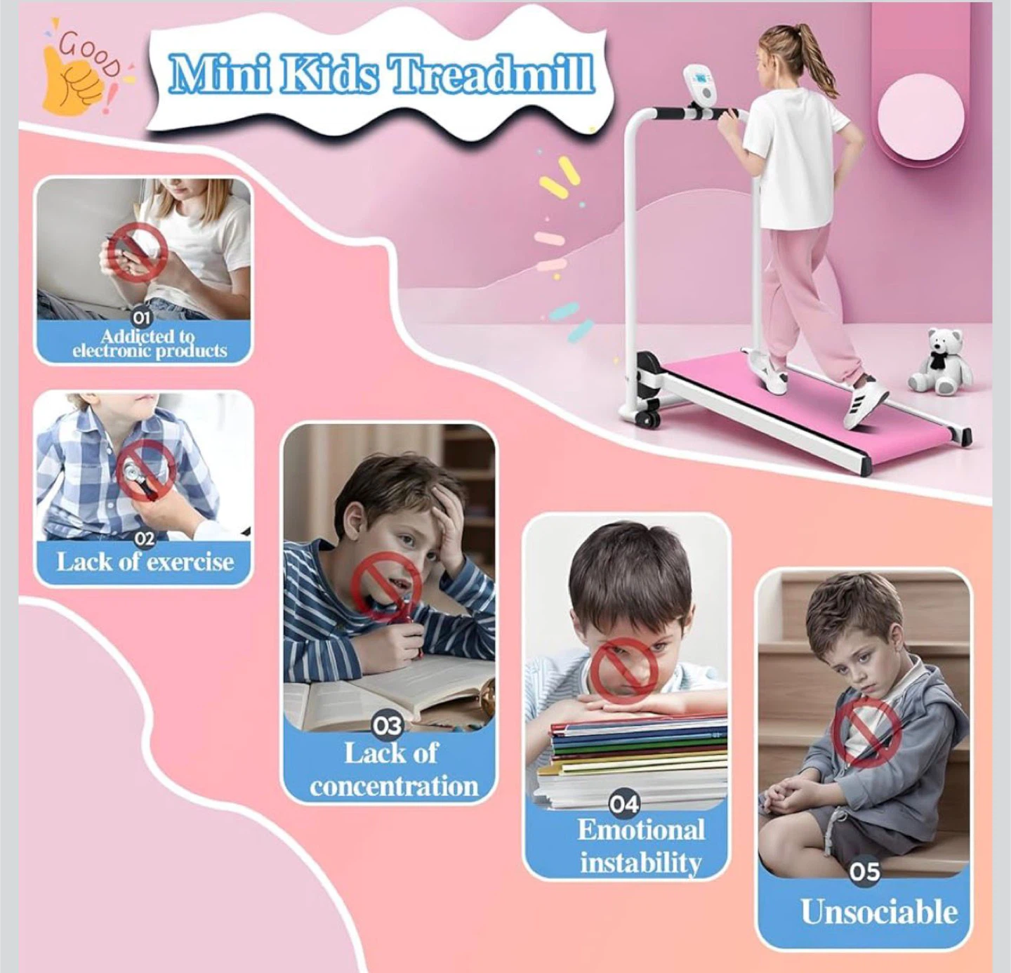 Mini Kids Treadmill - photo 3