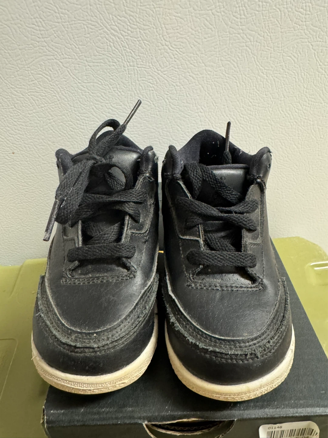 Kids' Air Jordan 3 Retro BT Shoes 7C - photo 3