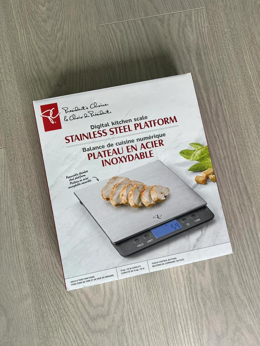 Digital Kitchen Scale Stainless Steel Platform