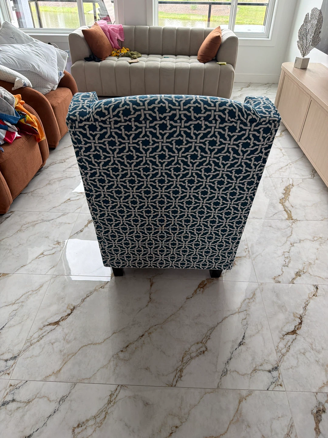 Blue chair - photo 2