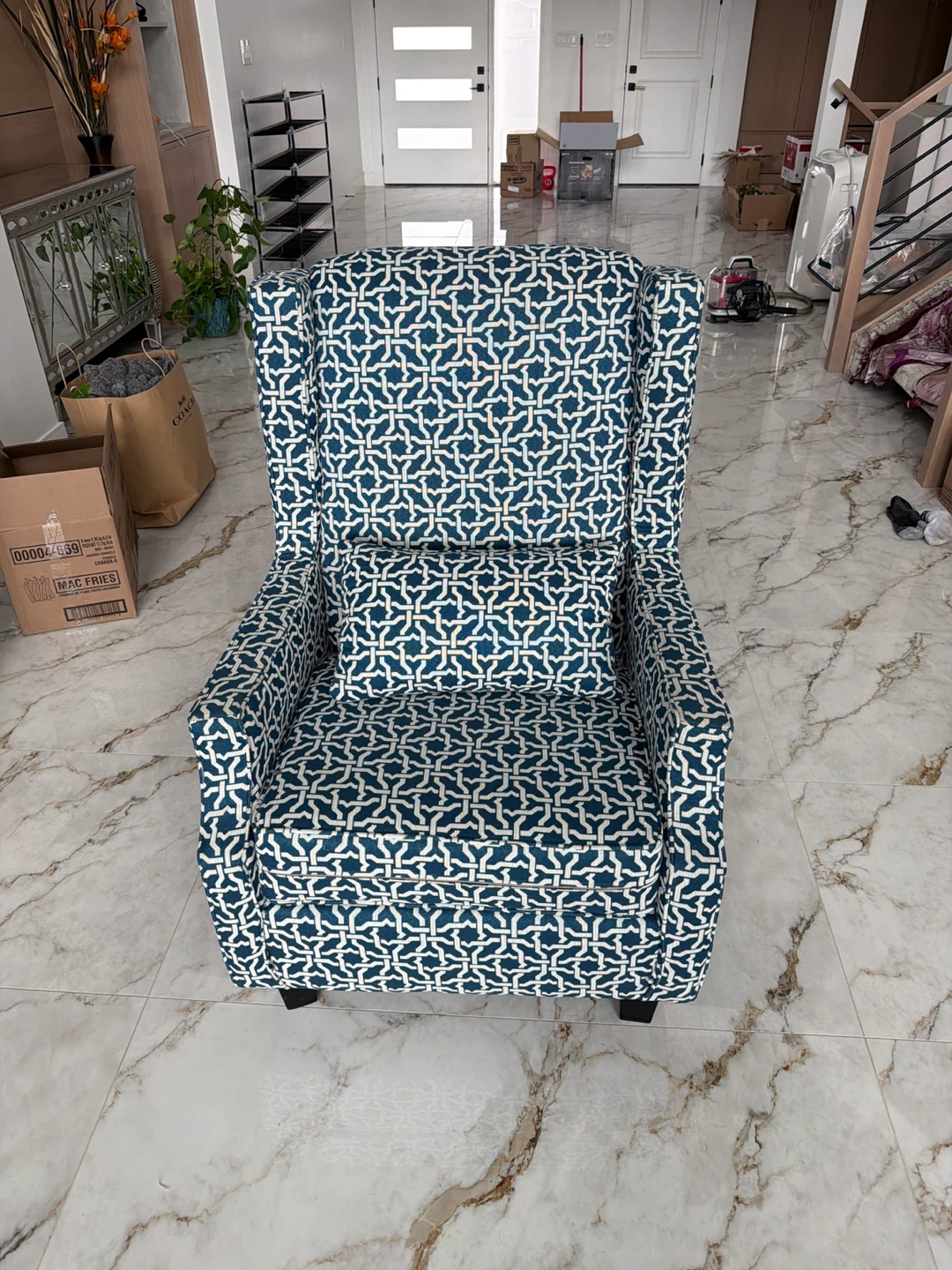 Blue chair