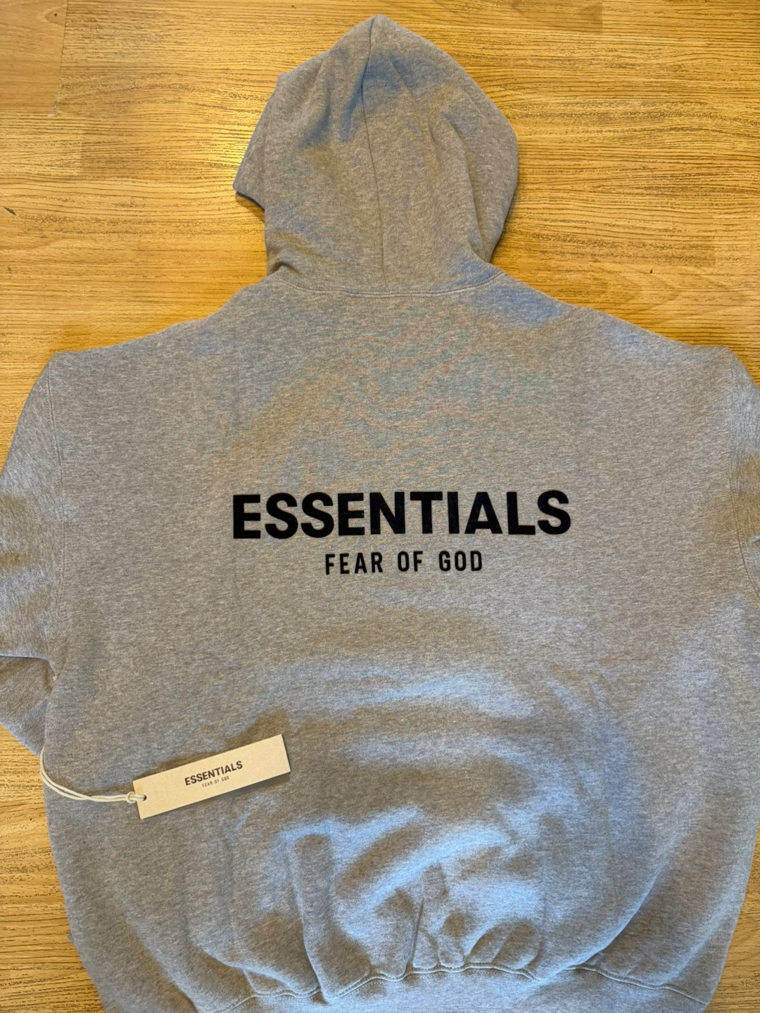 Fear of God Essentials Dark Oatmeal Hoodie - photo 2