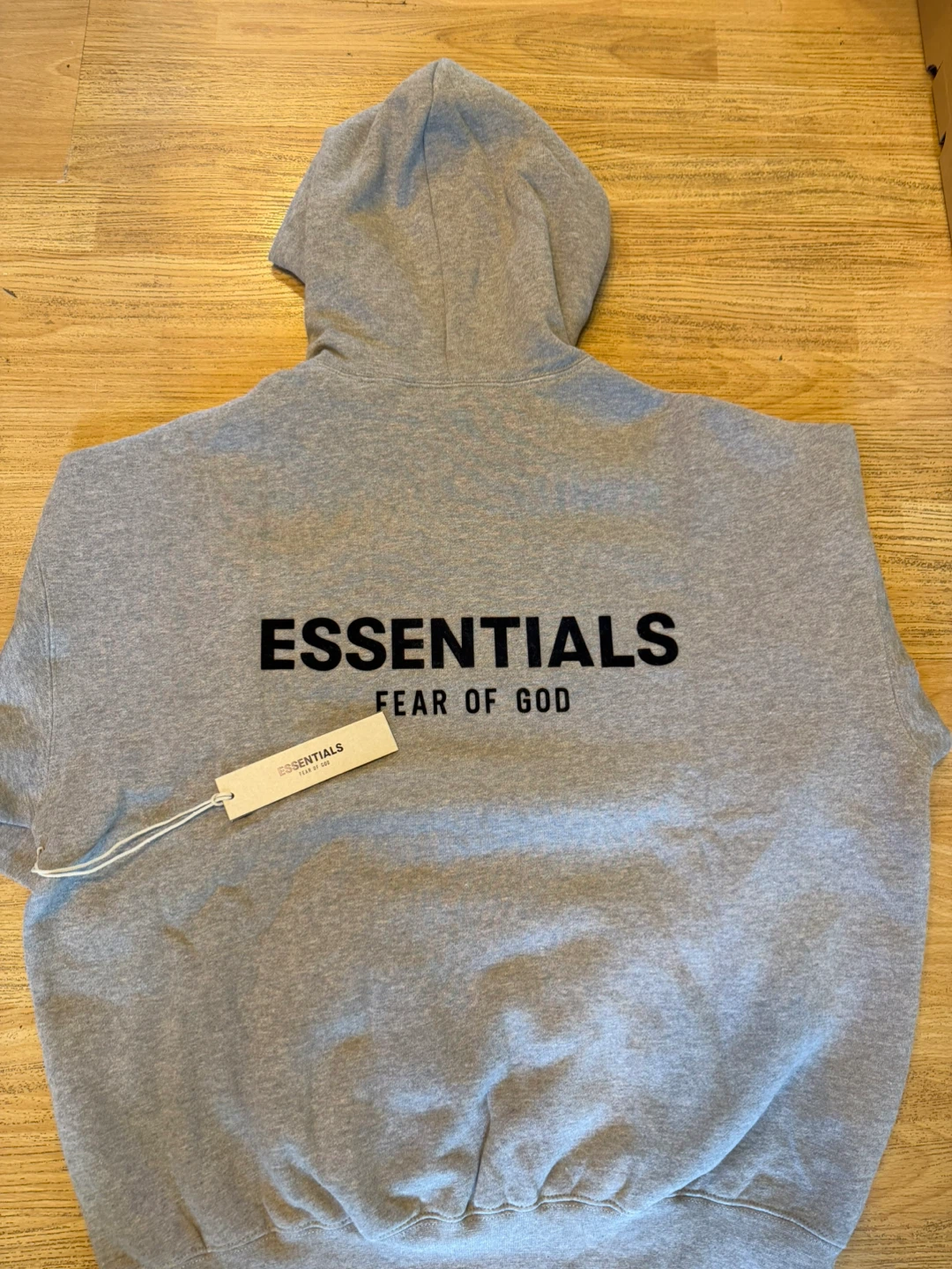 Fear of God Essentials Dark Oatmeal Hoodie - photo 3