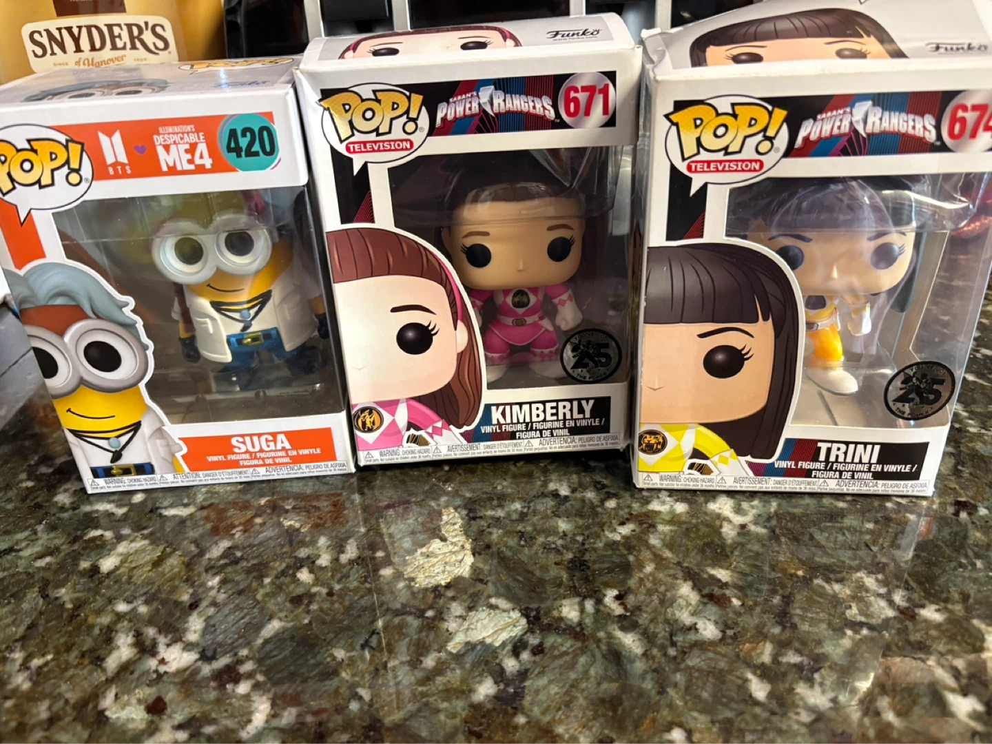 Funko Pop! Figures - Power Rangers & Minions