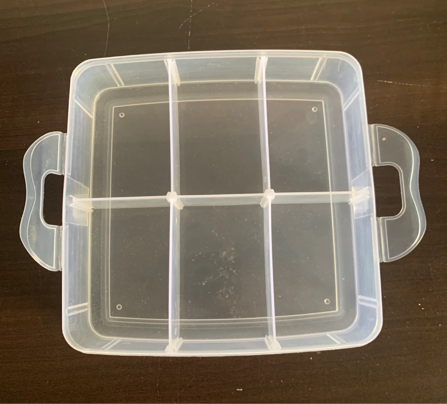 Clear Plastic Storage Organizer with Drawers - photo 2