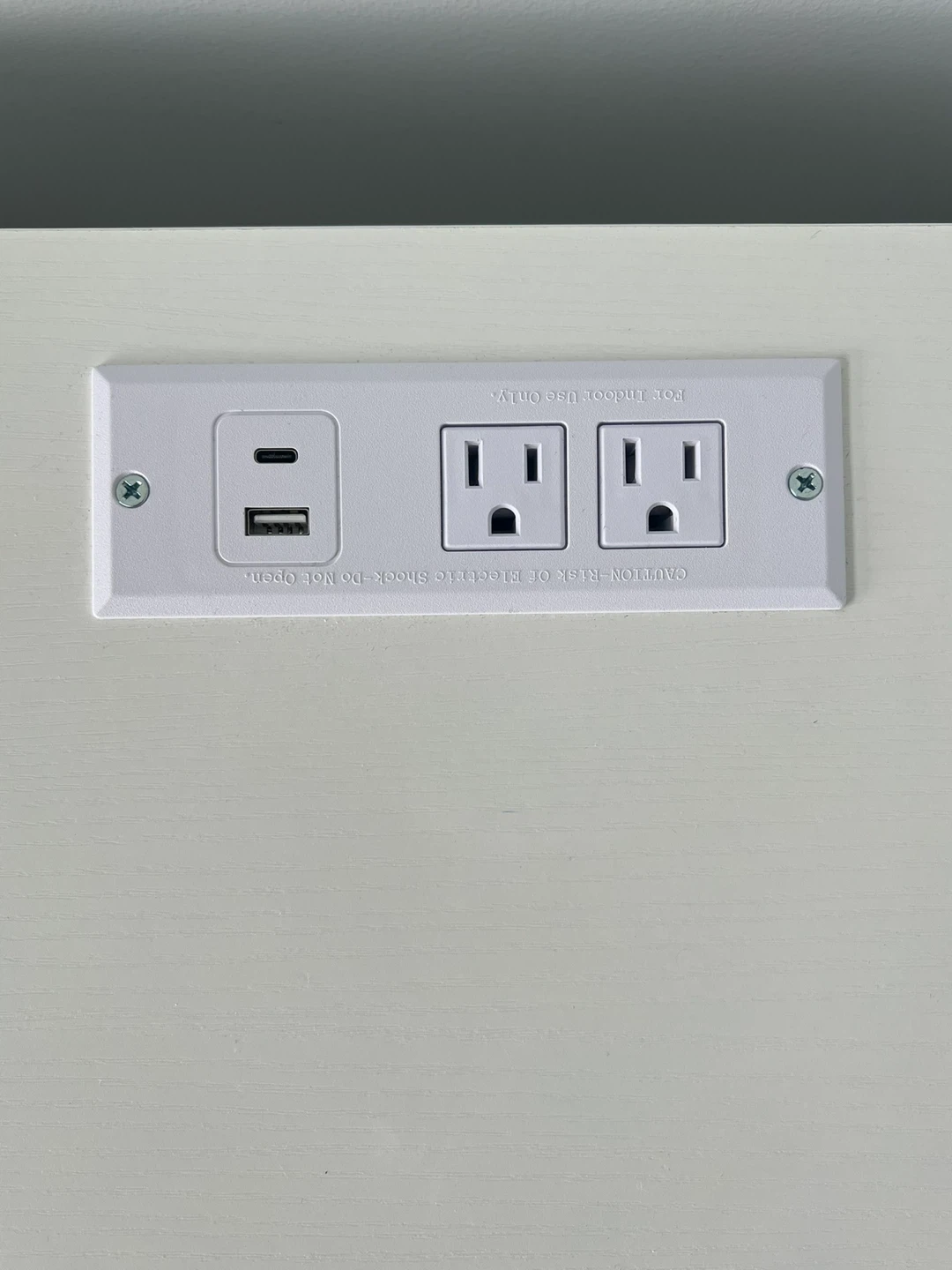Dresser with Charging Station and LED Light, Rotatable Desk - photo 2