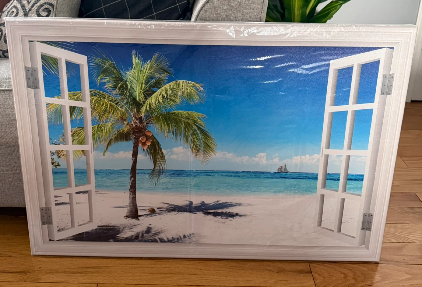 Palm Trees Artwork - 36"L x 24"W