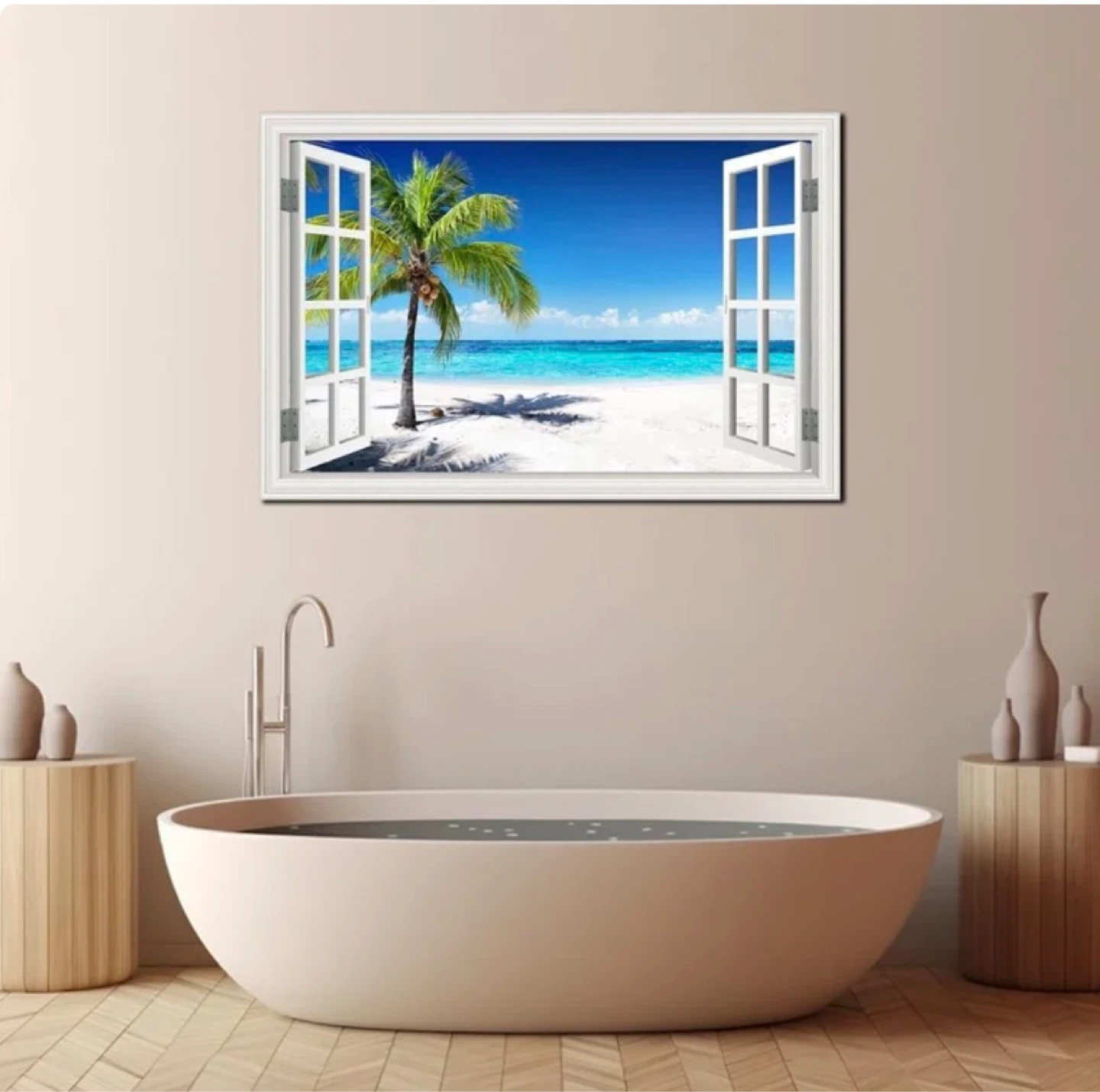 Palm Trees Artwork - 36"L x 24"W - photo 5