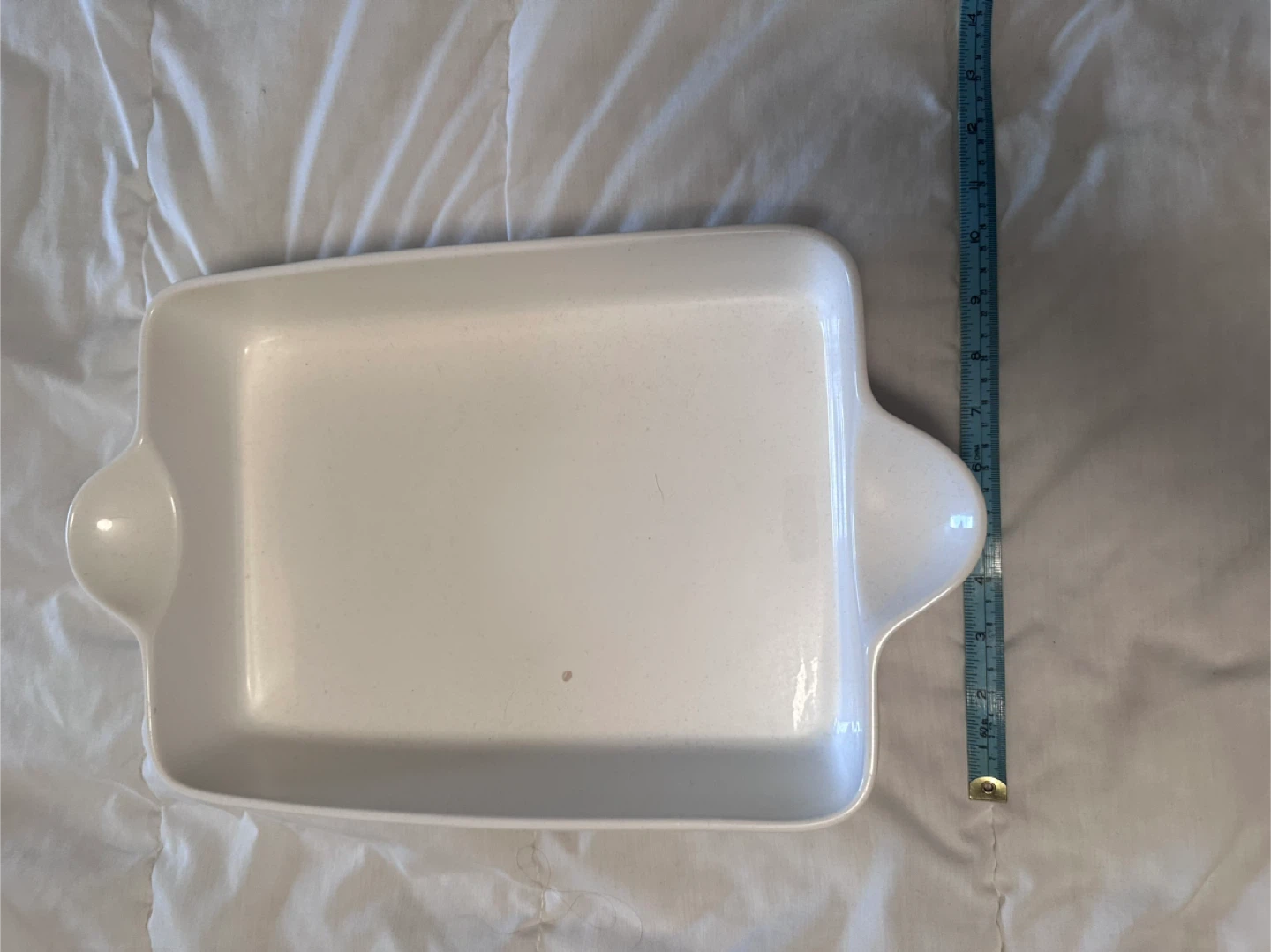 MANN White Rectangular Porcelain Baking Dish - photo 4