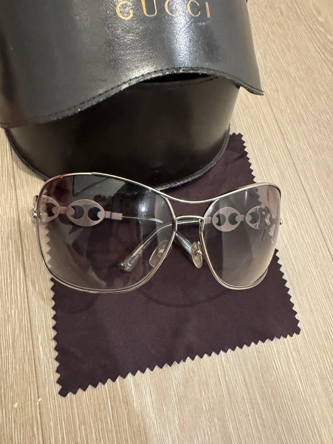 Gucci Sunglasses with Case