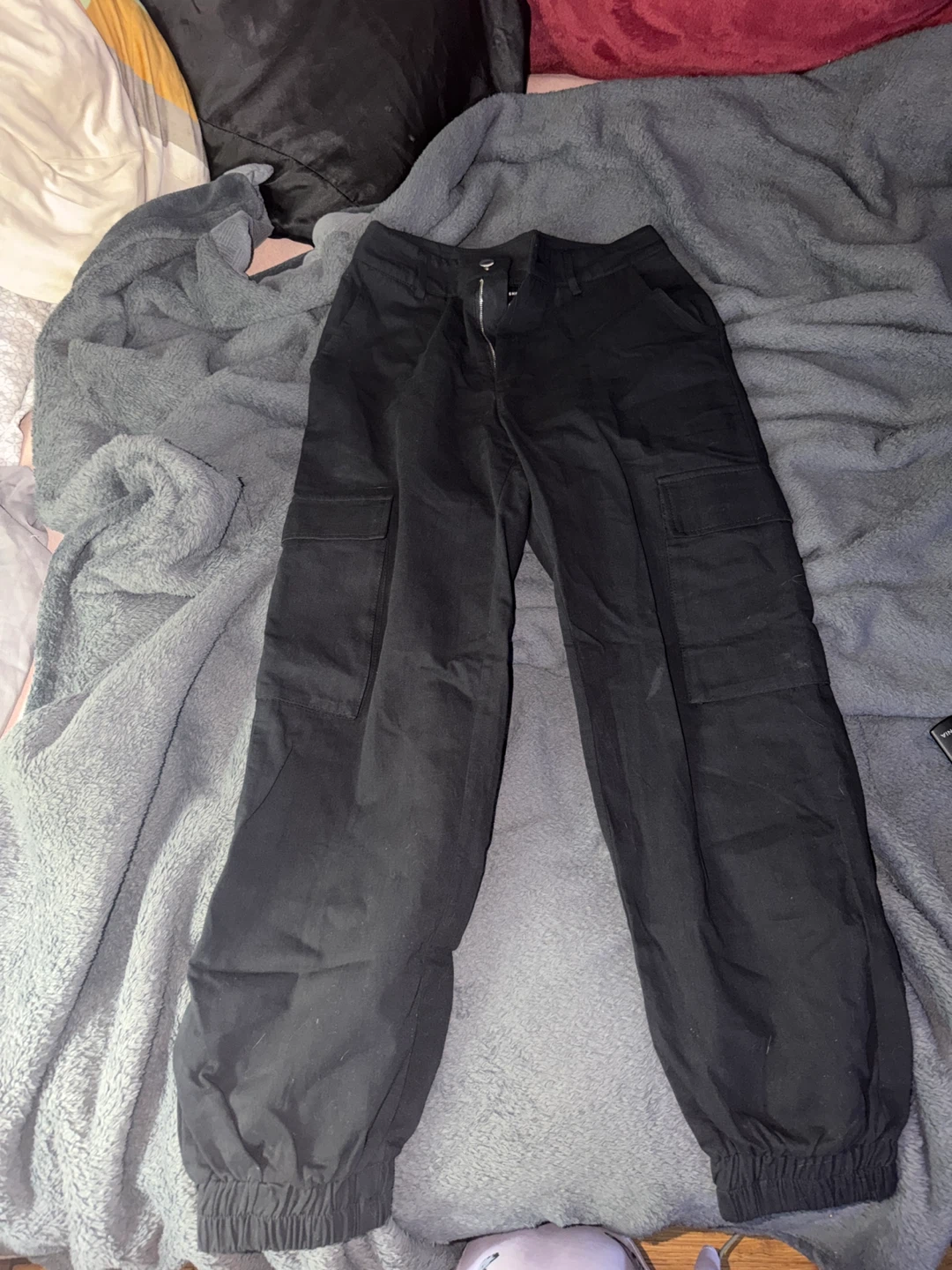 Black Cargo Pants