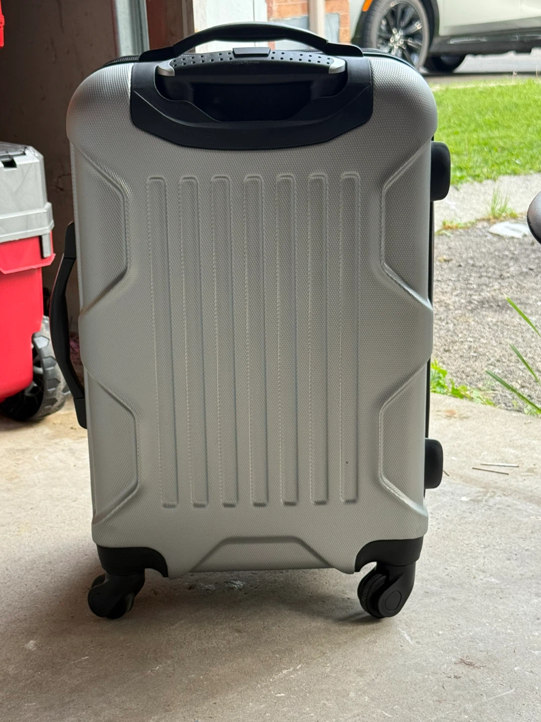 Outbound Silver Hardside Carry-On Luggage - photo 4