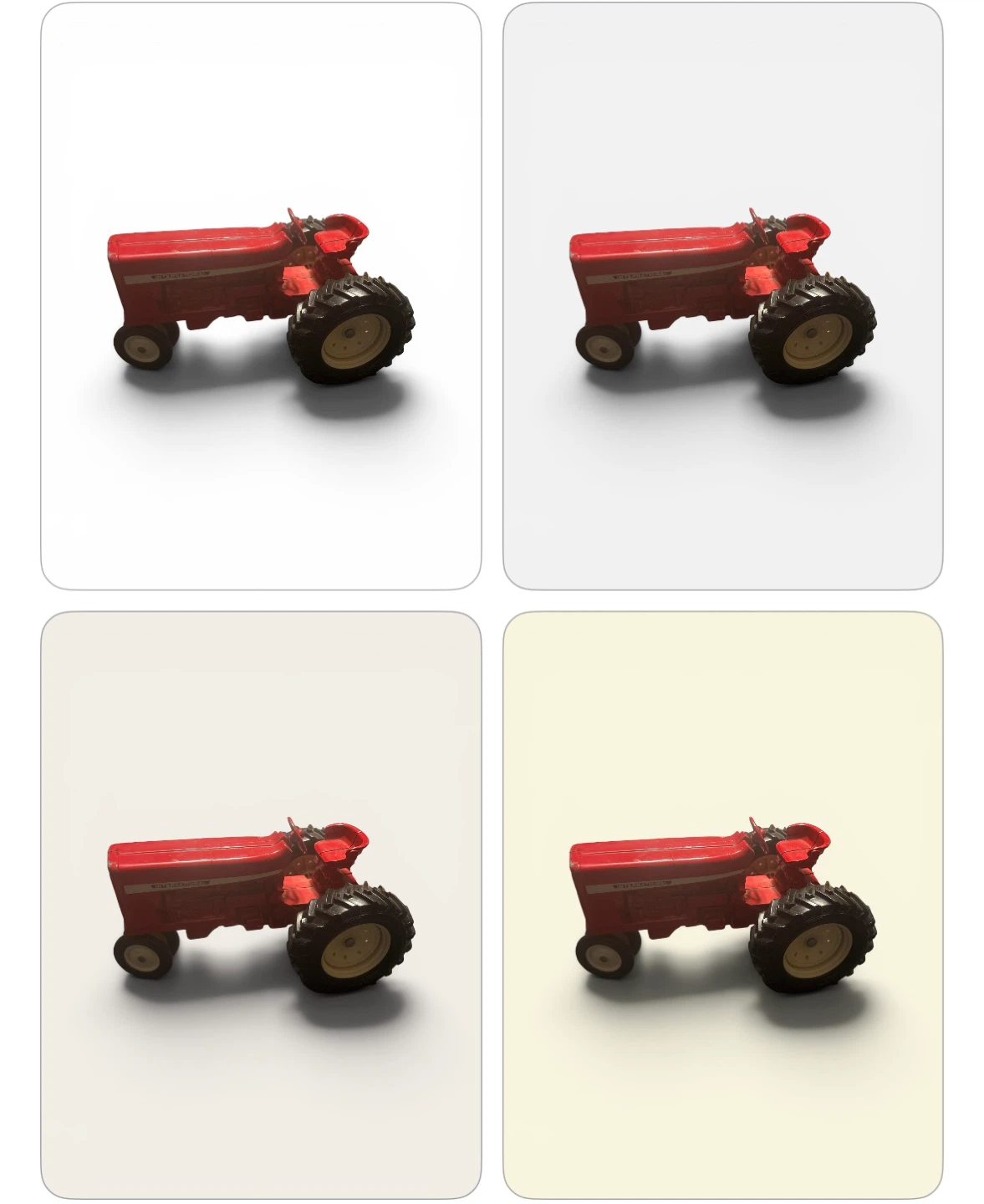 International Harvester Toy Tractor - Red - photo 4