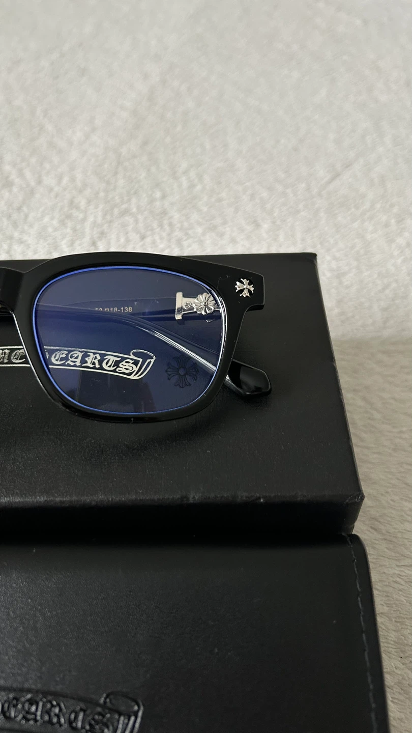Black Chrome Hearts glasses - photo 2