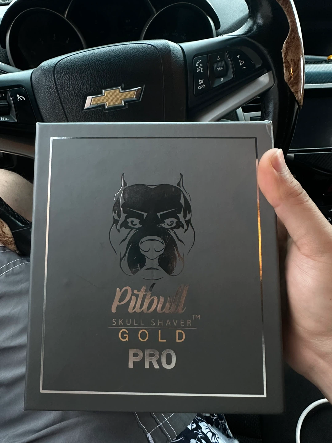 Pitbull Skull Shaver Gold Pro Electric Shaver