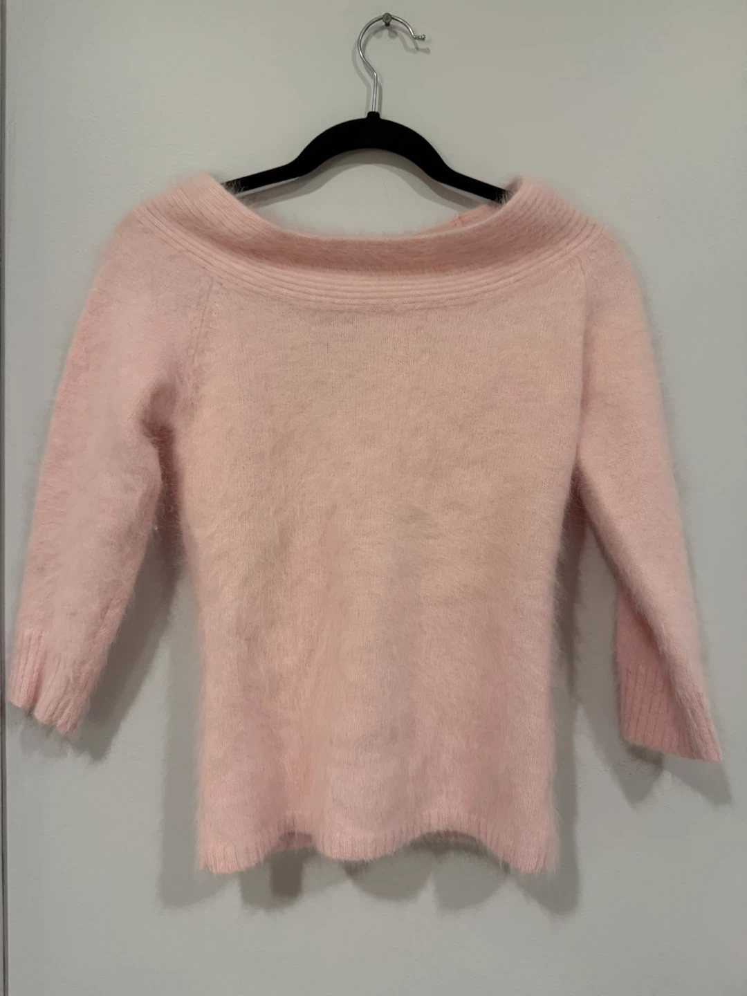 Le Chateau Pink Angora Blend Sweater
