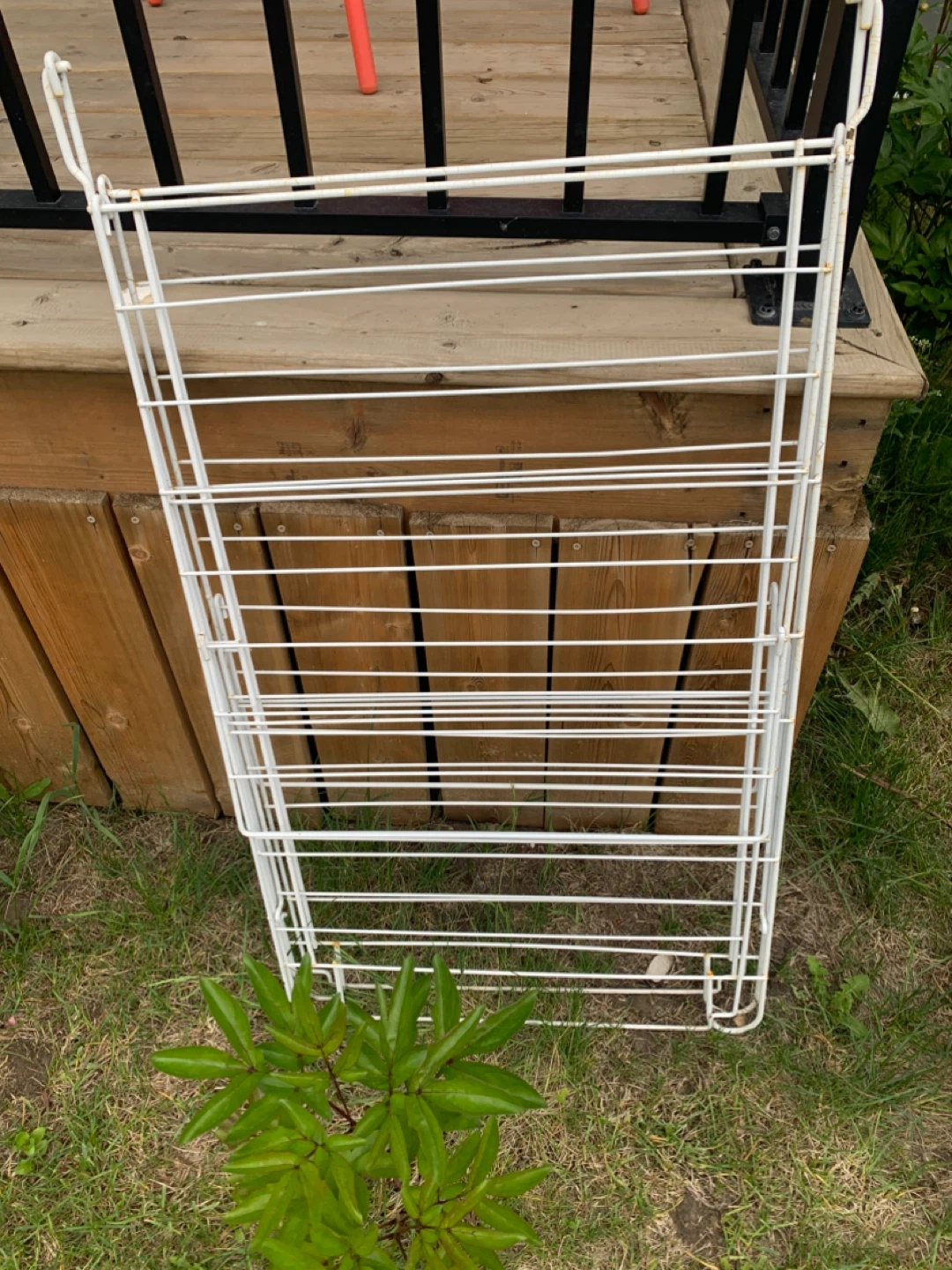 White Folding Drying Rack - photo 2