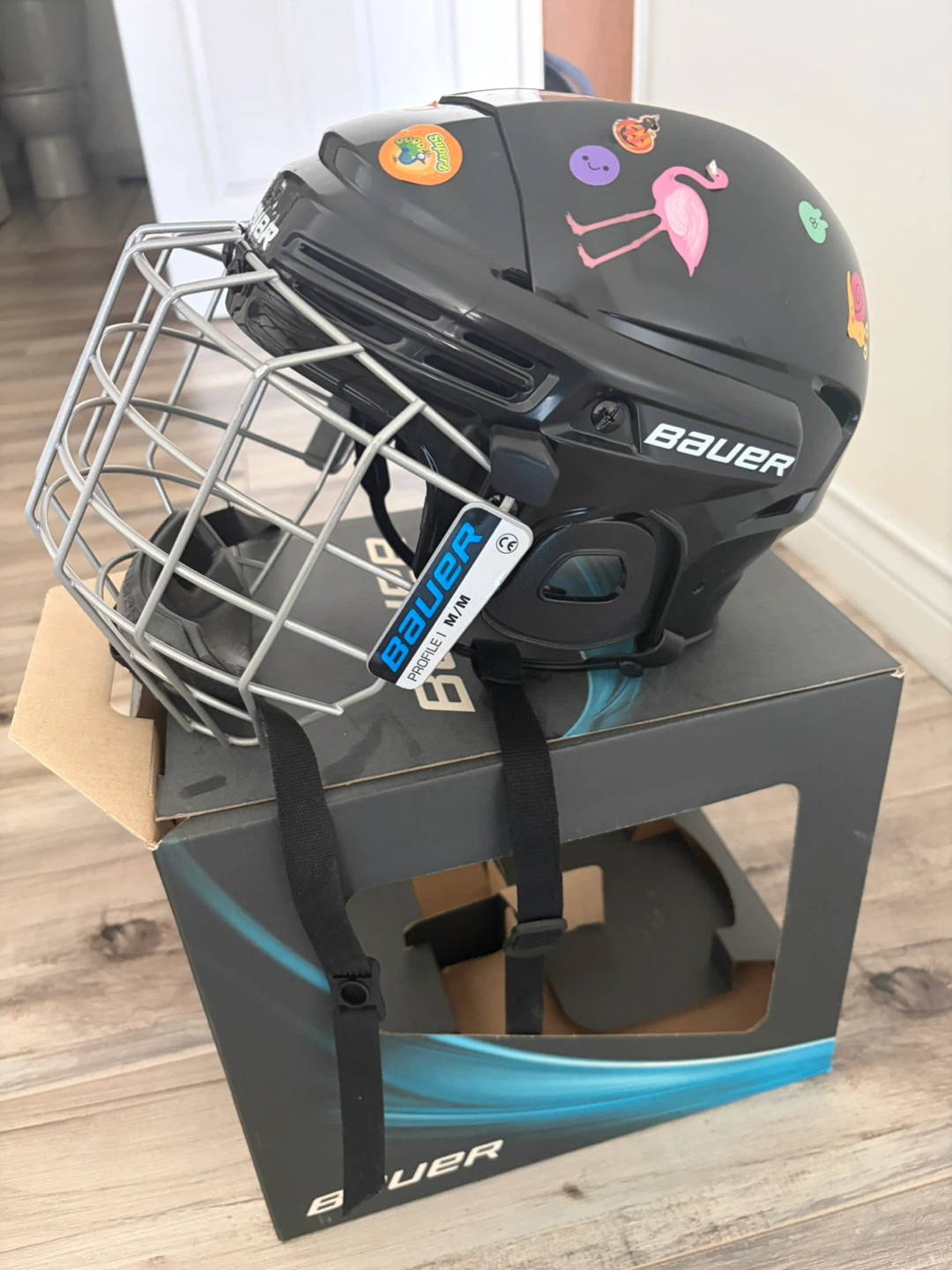Bauer 2100 Hockey Helmet with Cage - Size M - photo 2