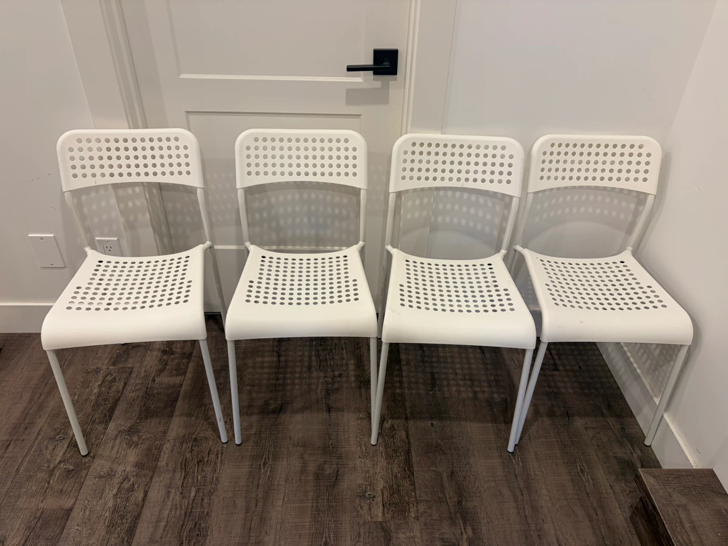 IKEA Chairs white x4