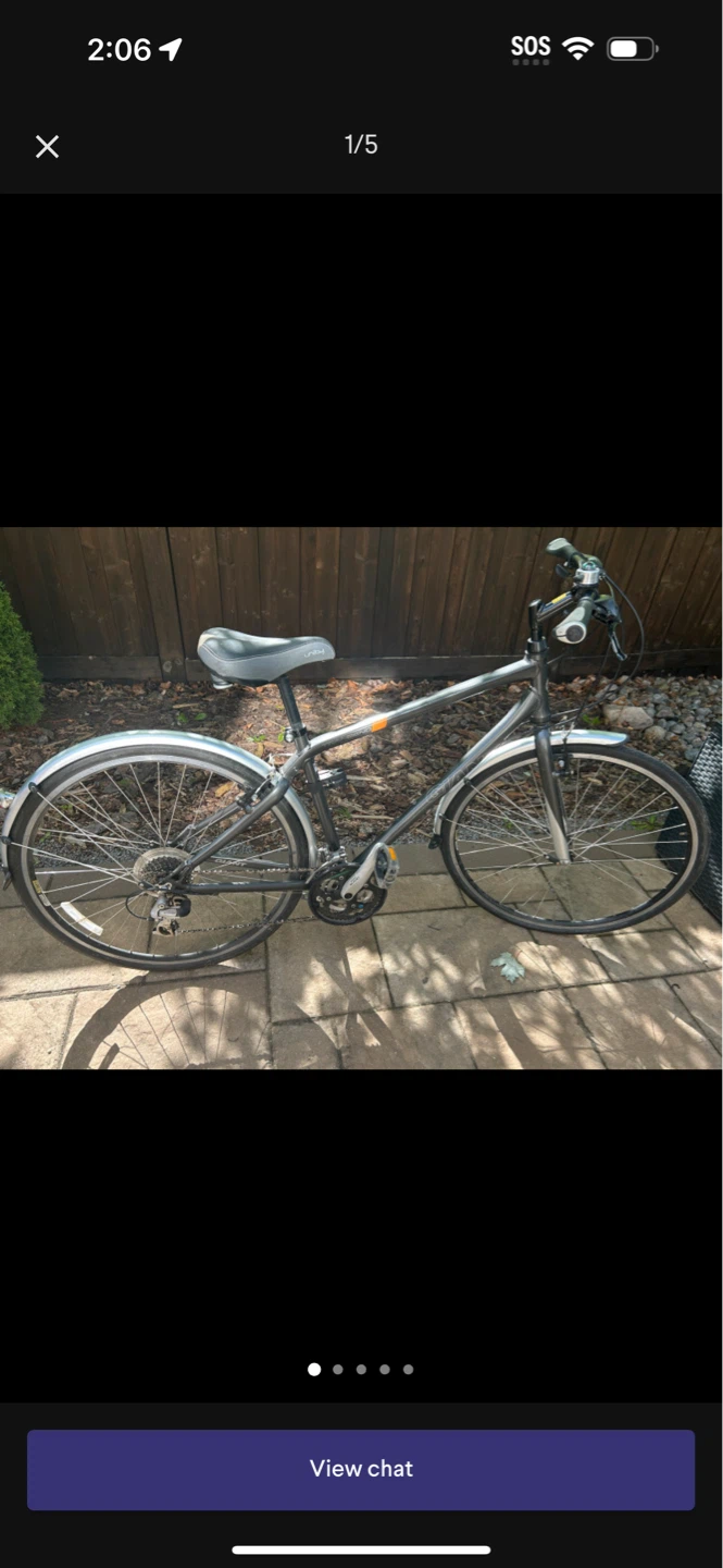 Gigant transcend DX hybrid bike. (2 bikes)