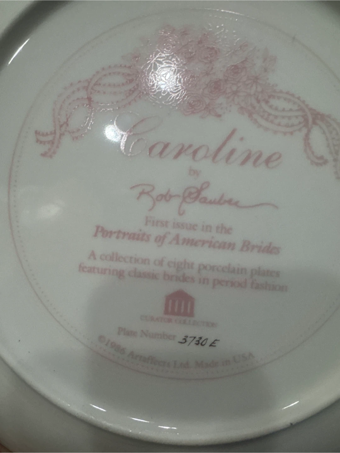Complete Collector Plate Series by Bob Sauber - photo 2
